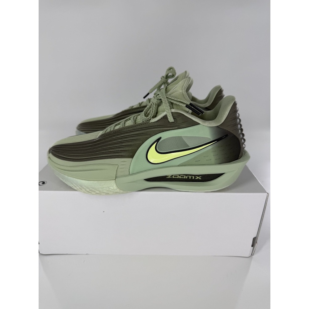 Nike Air Zoom GT Cut 3 Turbo Honeydew/Black-Barely Volt HV9918-300 Mens Size 9.5